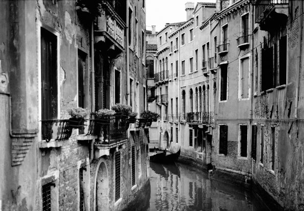 Gondole Sul Canale, Venezia 1990
